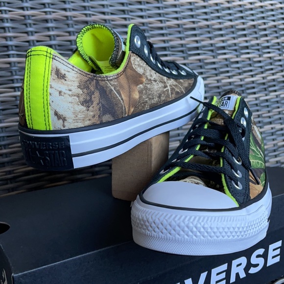 Converse Ctas OX Black/Multi/White MENS - Picture 10 of 16